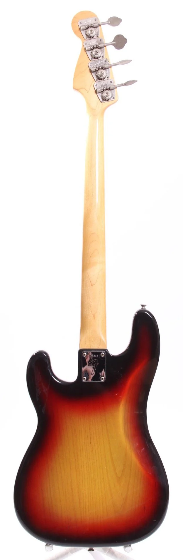 1976 Fender Precision Bass fretless sunburst - Image 5