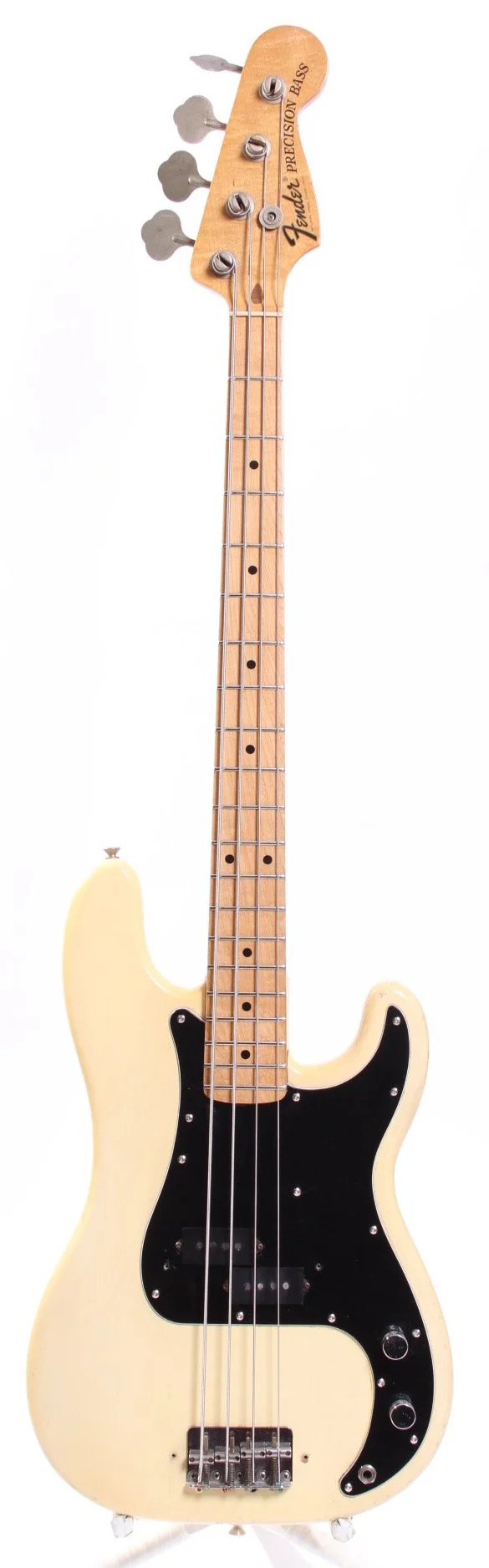 1976 Fender Precision Bass olympic white