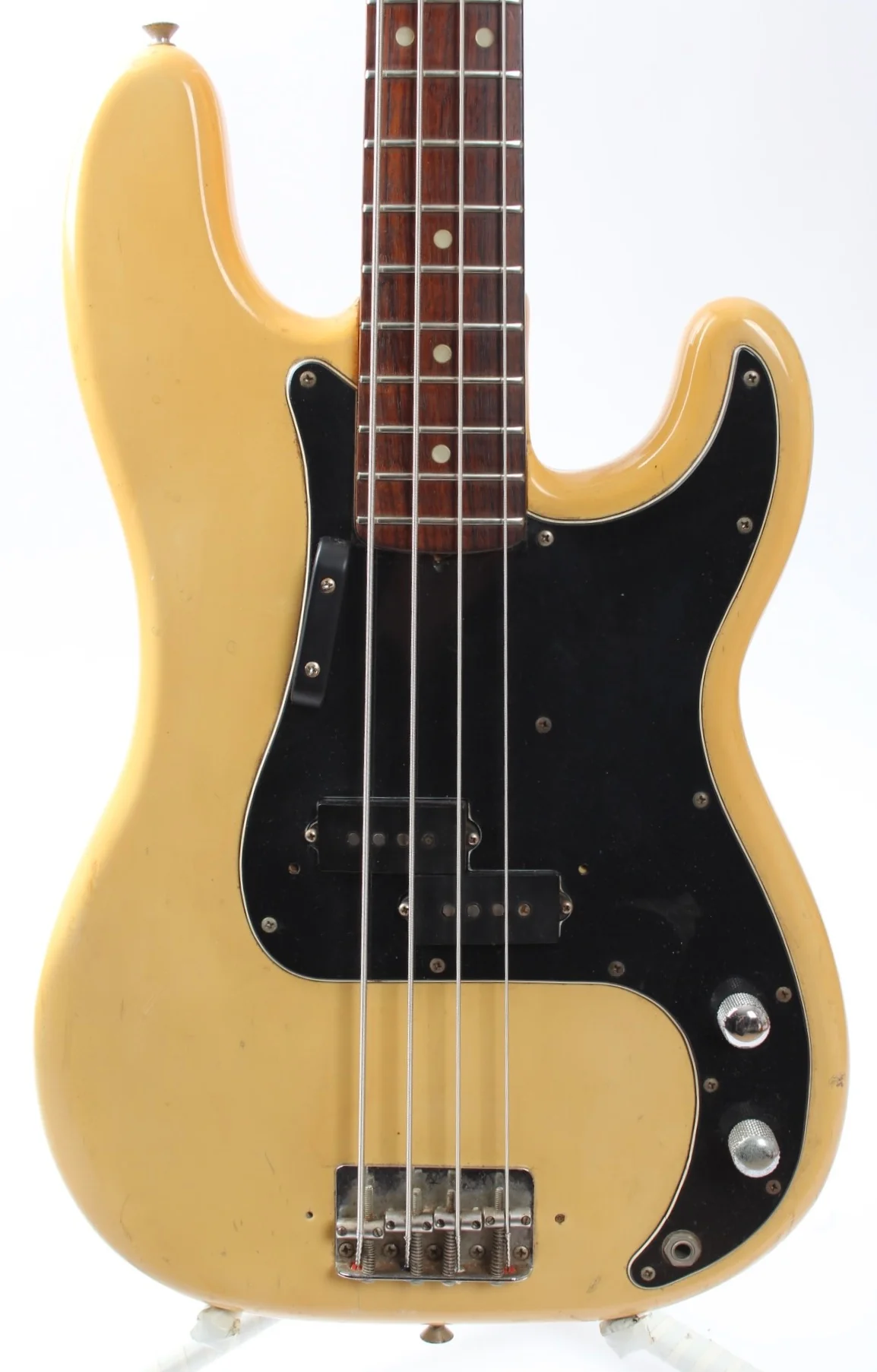1976 Fender Precision Bass olympic white - Image 2
