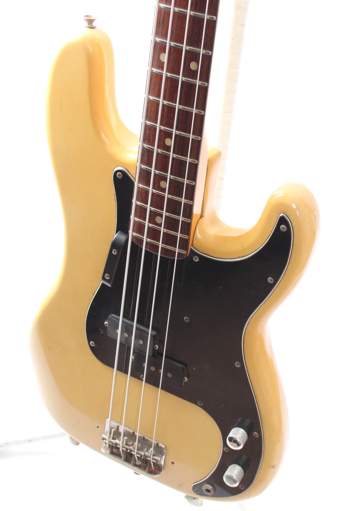 1976 Fender Precision Bass olympic white - Image 3