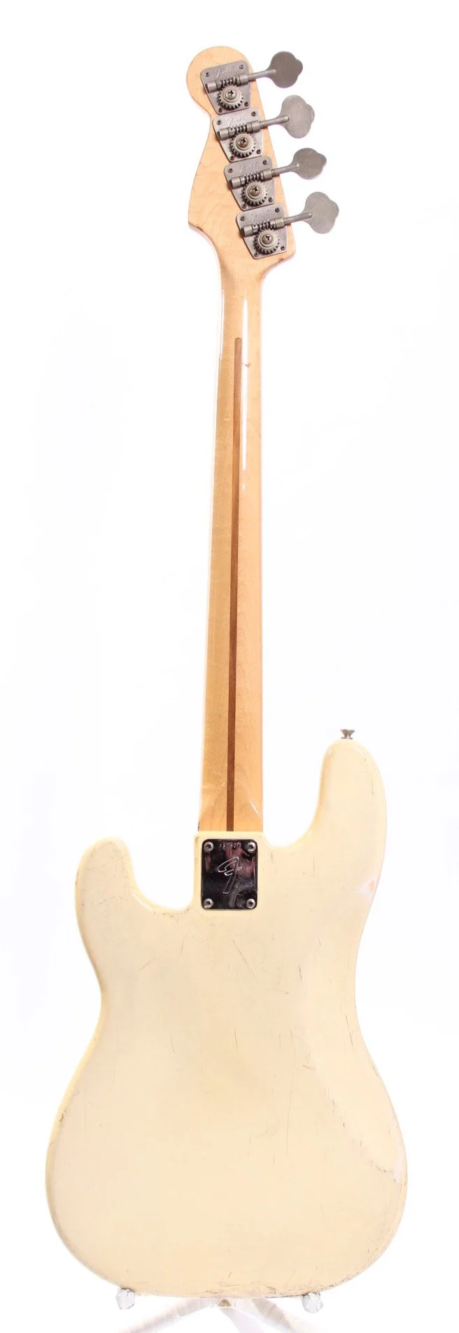 1976 Fender Precision Bass olympic white - Image 2