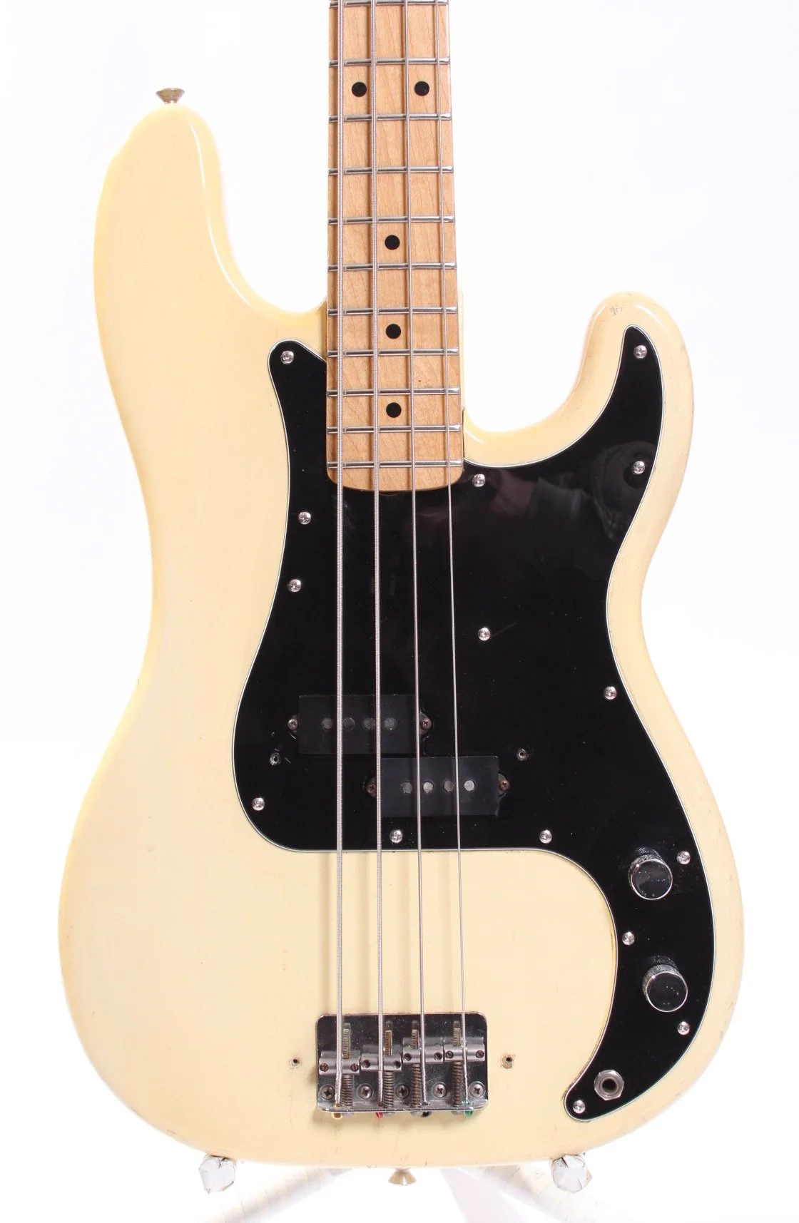 1976 Fender Precision Bass olympic white - Image 3