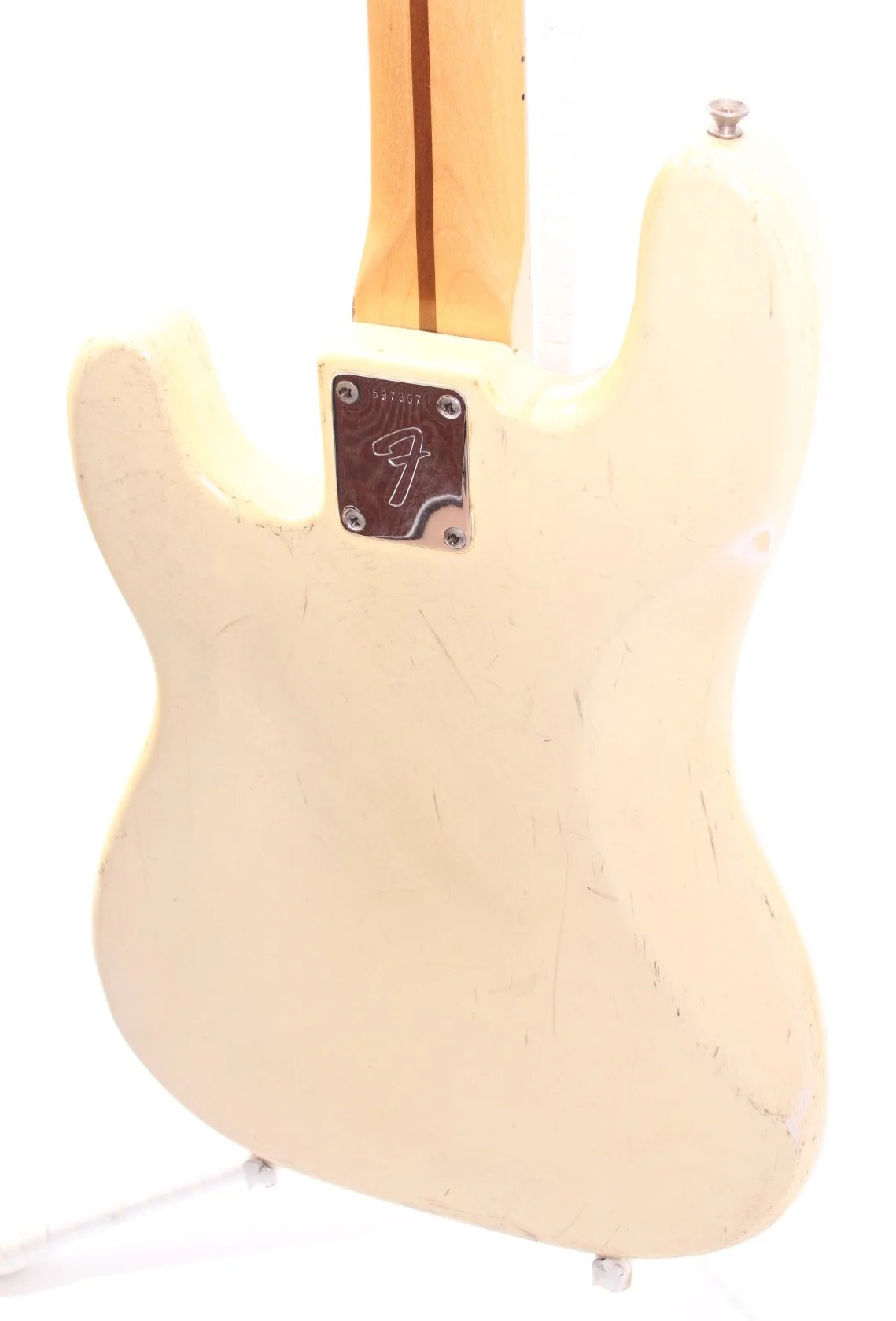 1976 Fender Precision Bass olympic white - Image 5