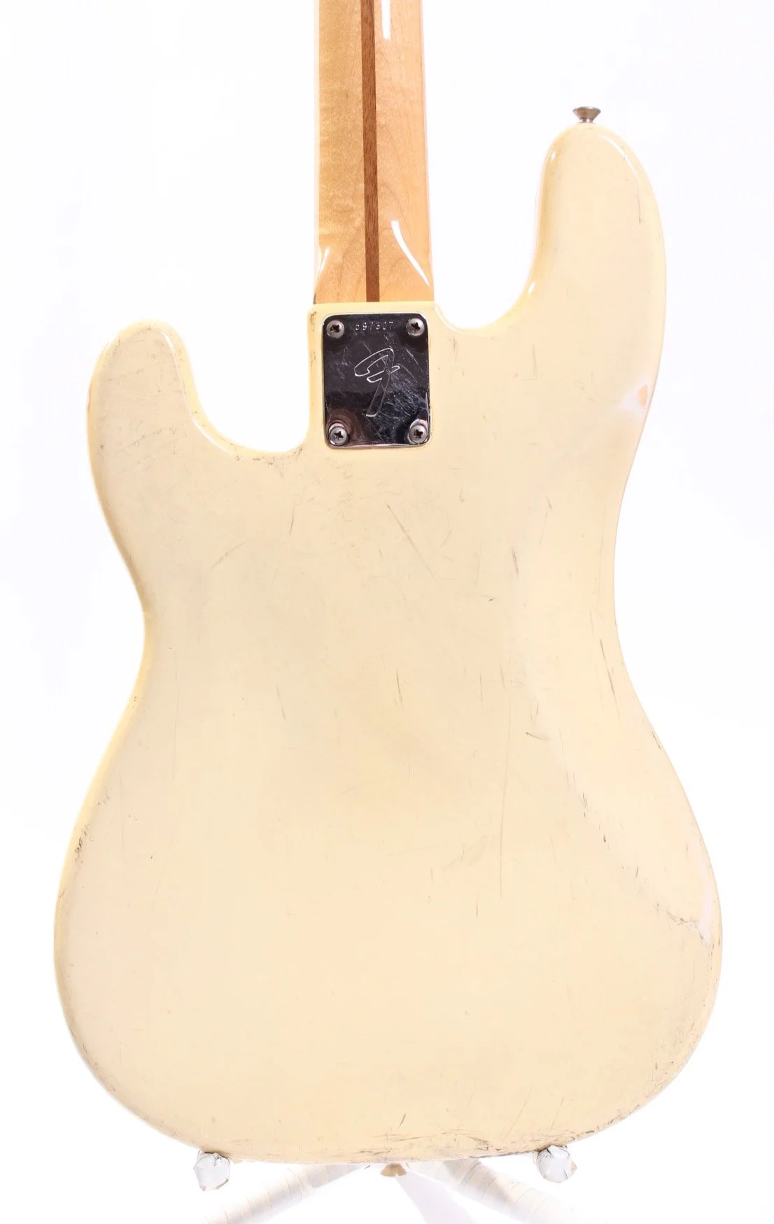1976 Fender Precision Bass olympic white - Image 6