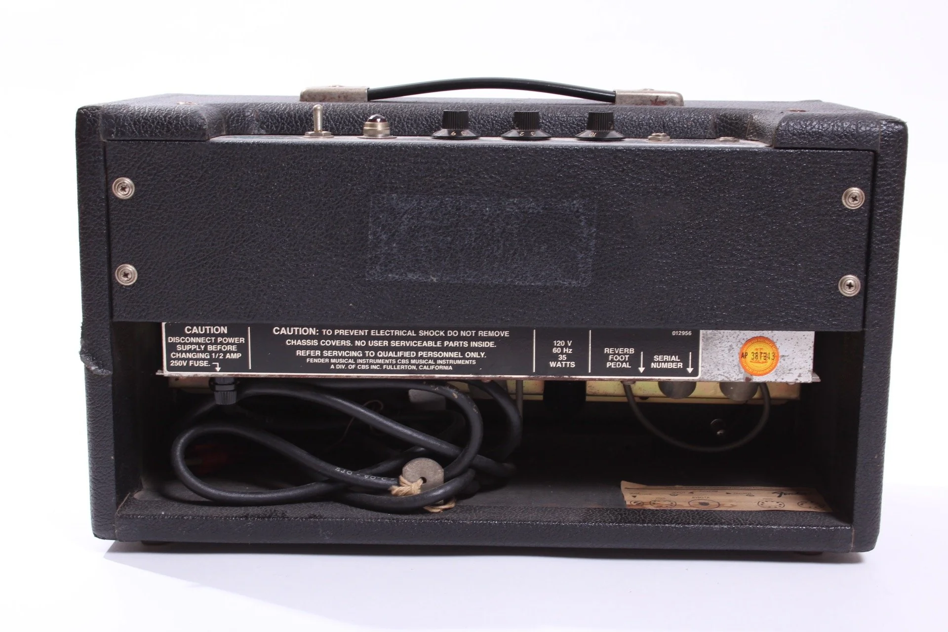 1976 Fender Reverb Unit - Image 3