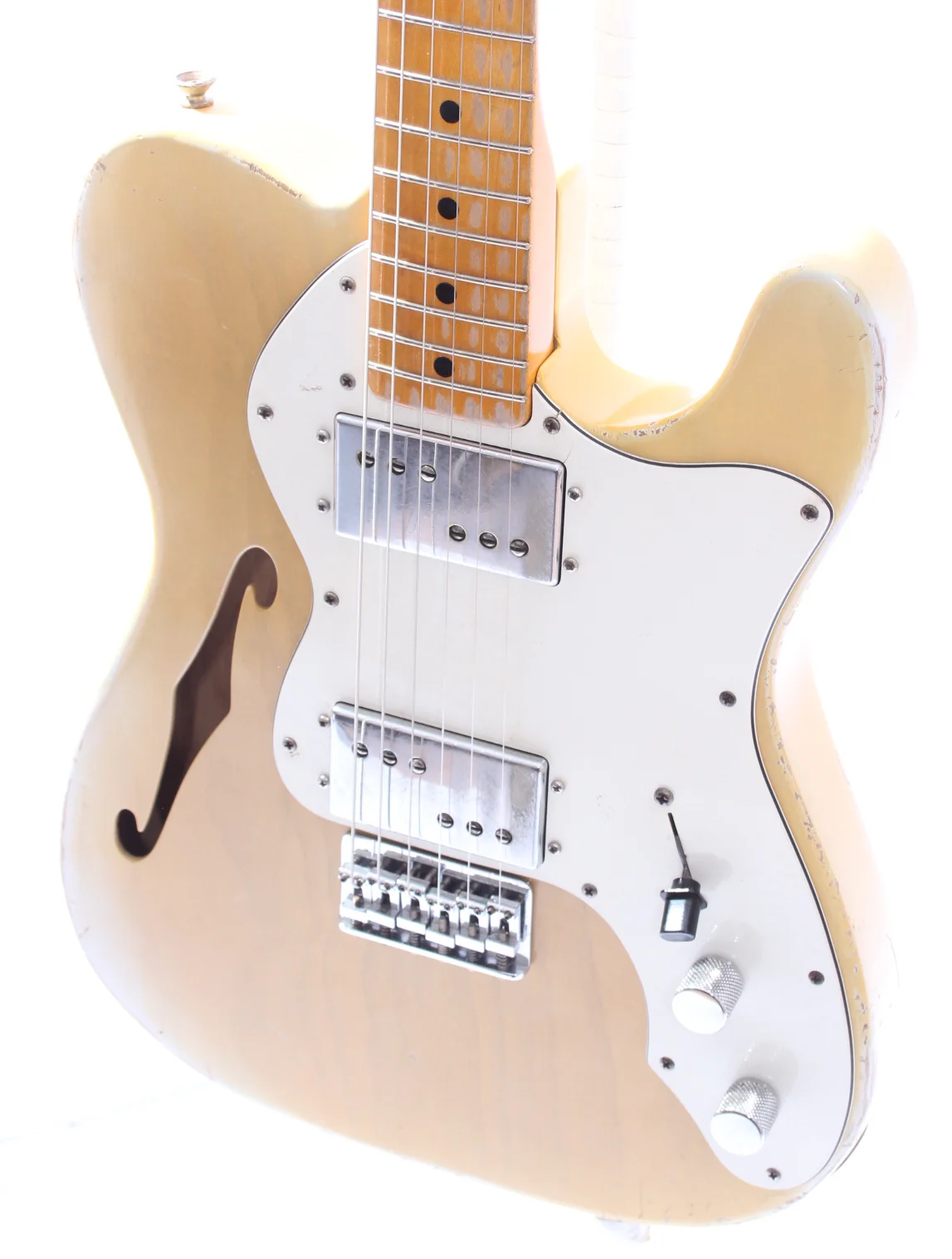 1976 Fender Telecaster Thinline blond - Image 3