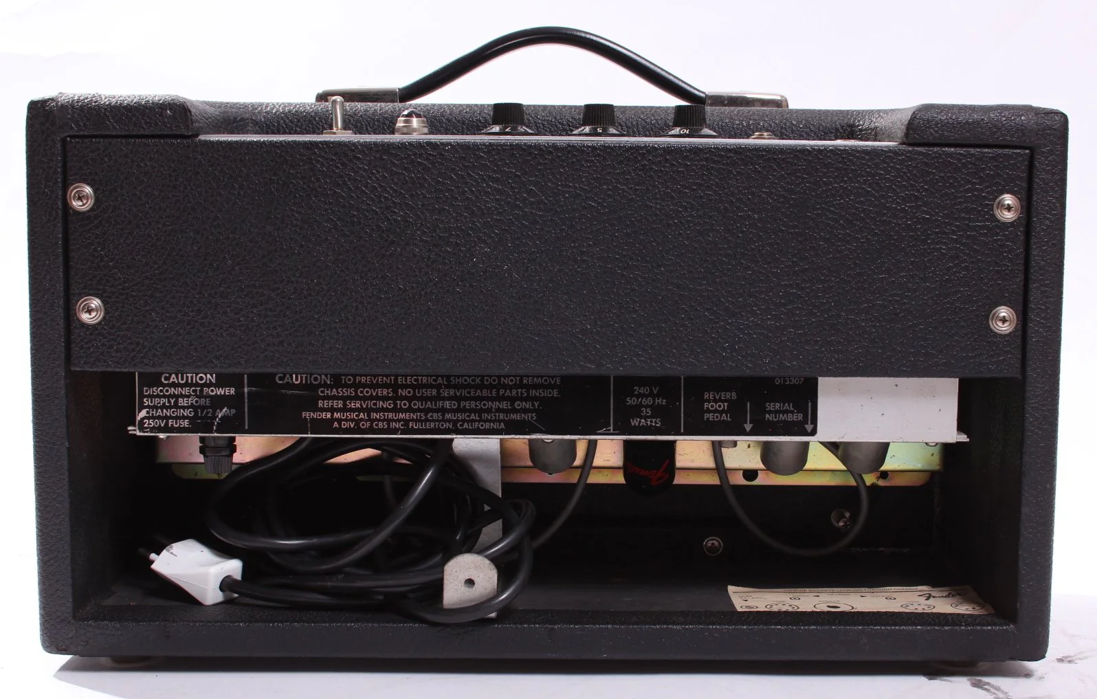 1976 Fender Tube Reverb Unit silverface - Image 3
