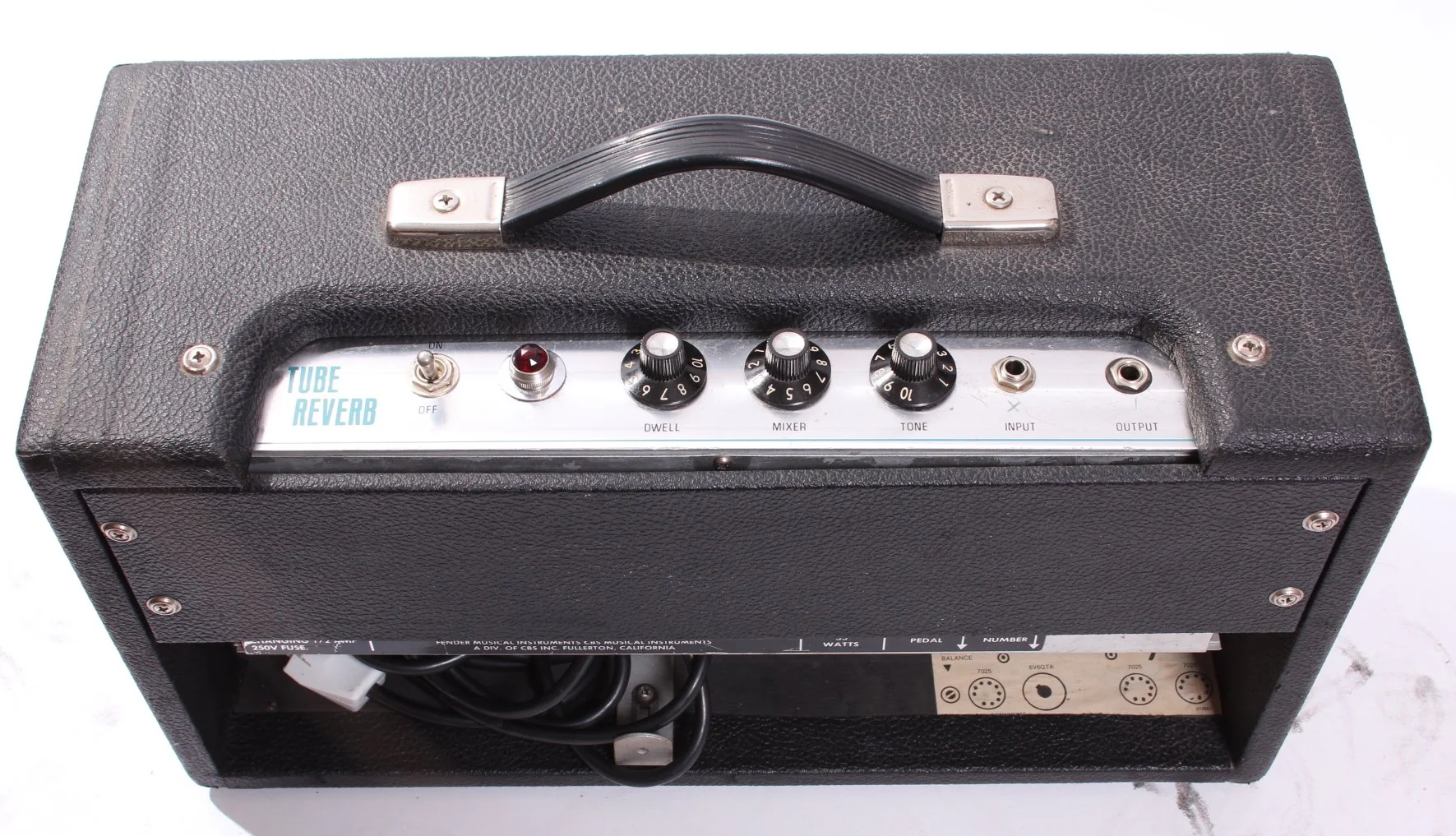 1976 Fender Tube Reverb Unit silverface - Image 4
