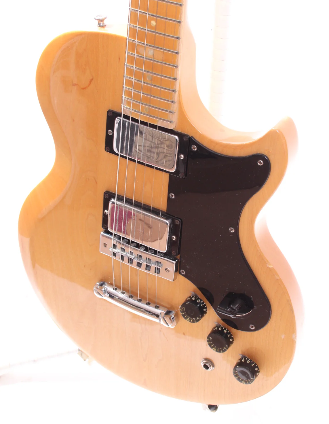 1976 Gibson L6-S natural - Image 3