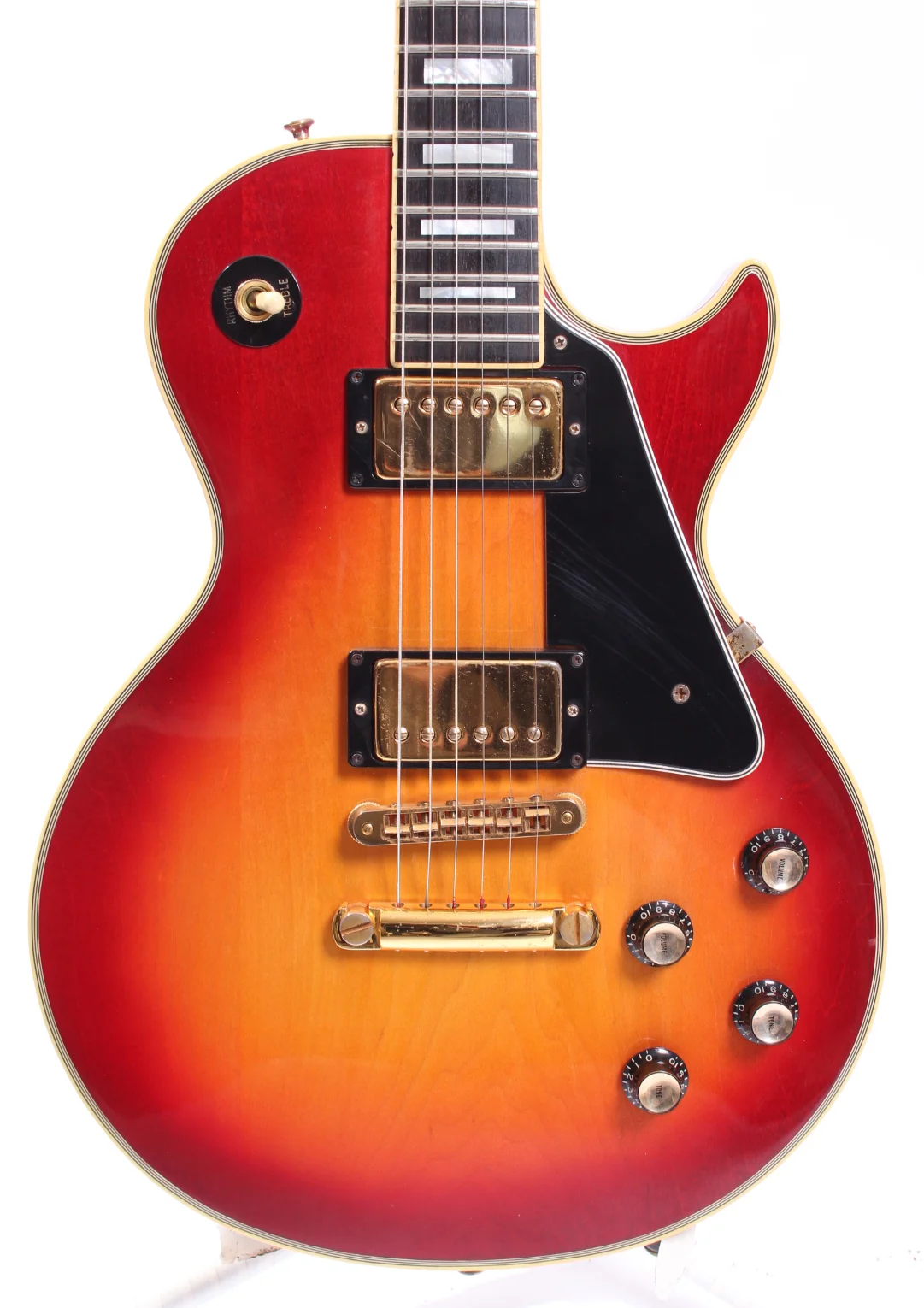 1976 Gibson Les Paul Custom cherry sunburst - Image 2