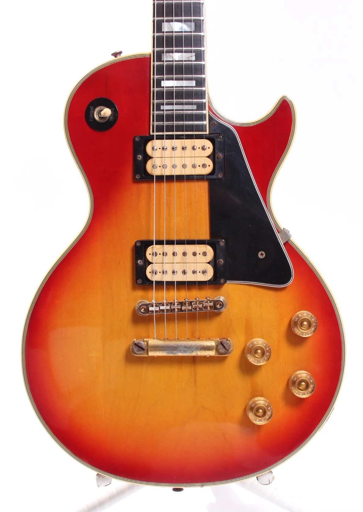 1976 Gibson Les Paul Custom heritage cherry sunburst - Image 2