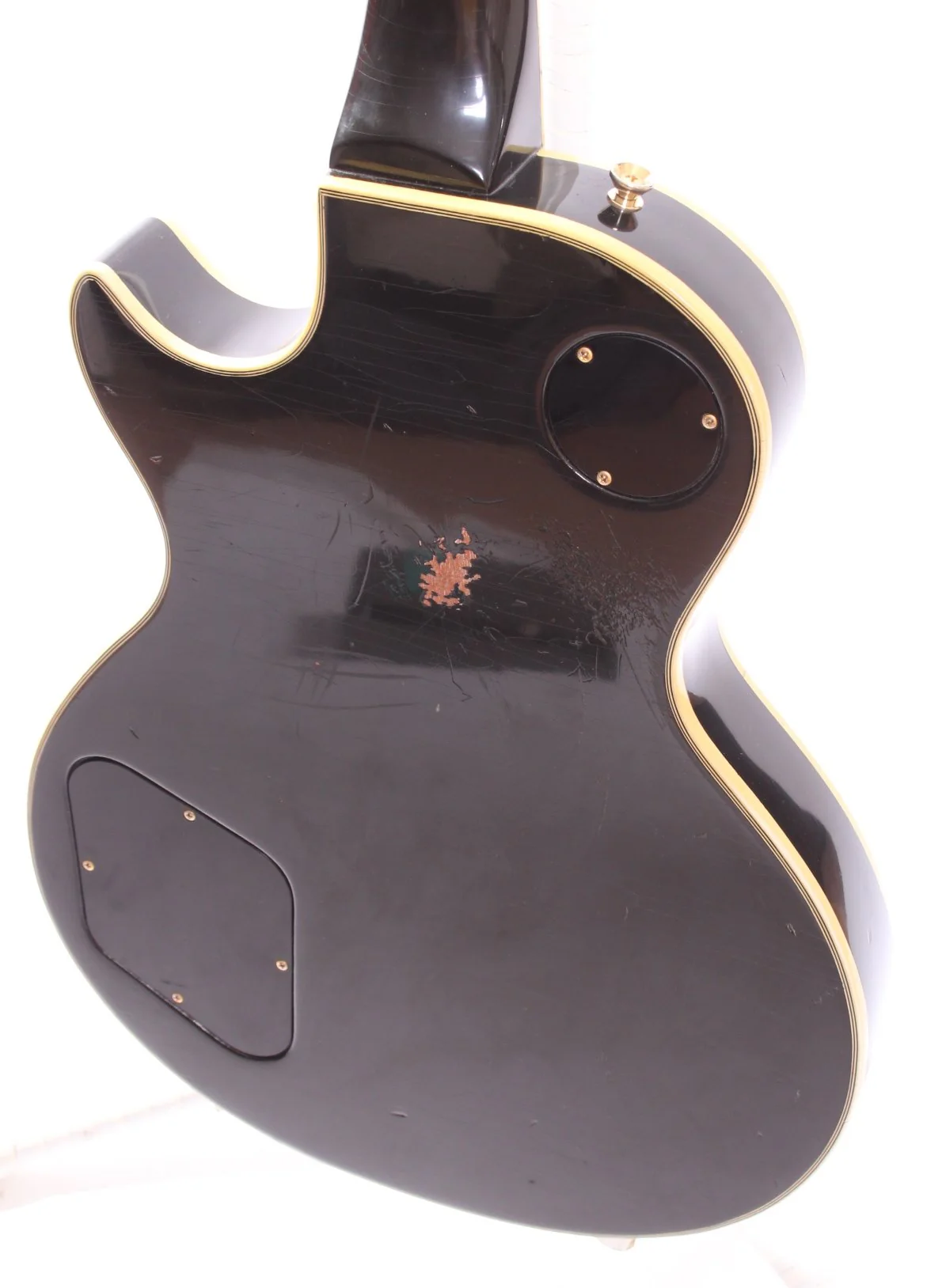 1976 Gibson Les Paul Custom three pickups ebony - Image 8