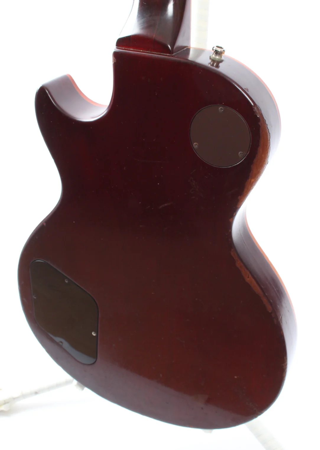 1976 Gibson Les Paul Deluxe Standard Conversion wine red - Image 8