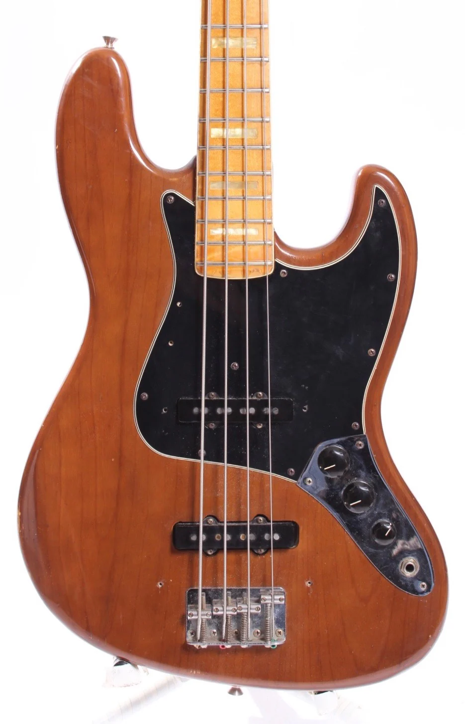 1977 Fender Jazz Bass mocha brown - Image 3