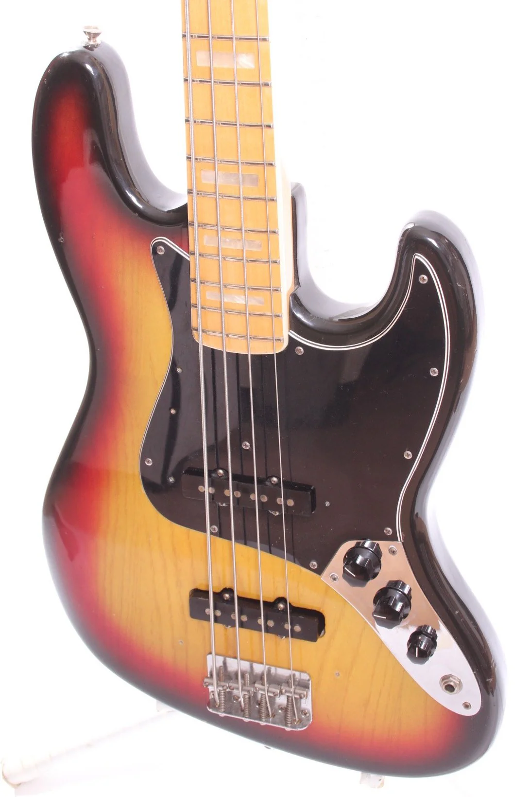 1977 Fender Jazz Bass sunburst - Image 3