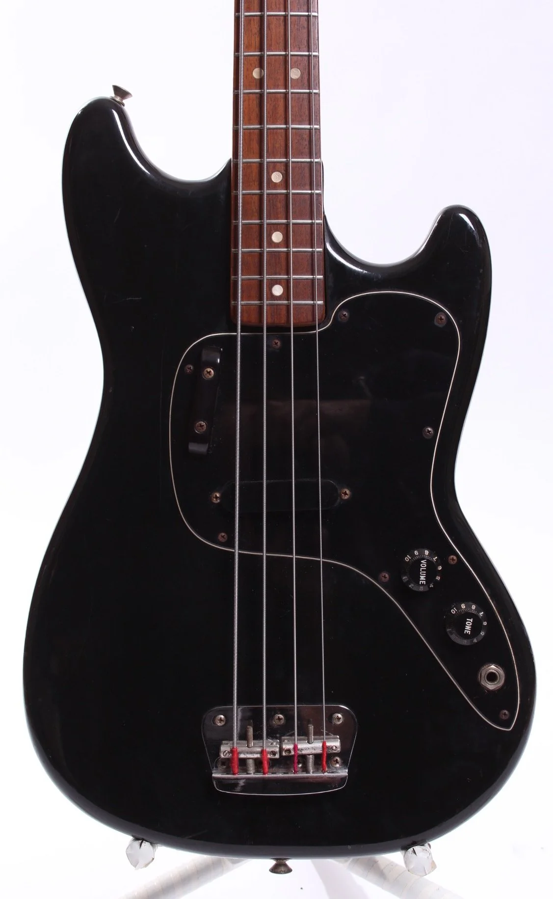 1977 Fender Musicmaster Bass black - Image 2