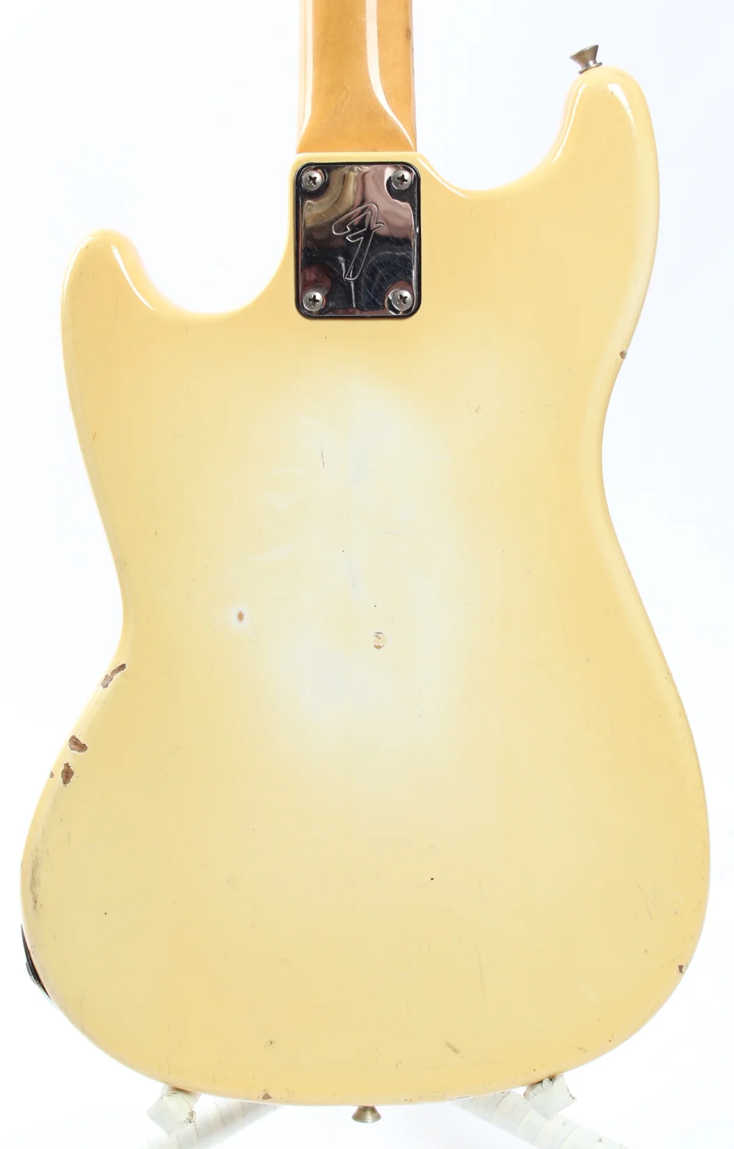 1977 Fender Musicmaster Bass Jazz mod white - Image 7
