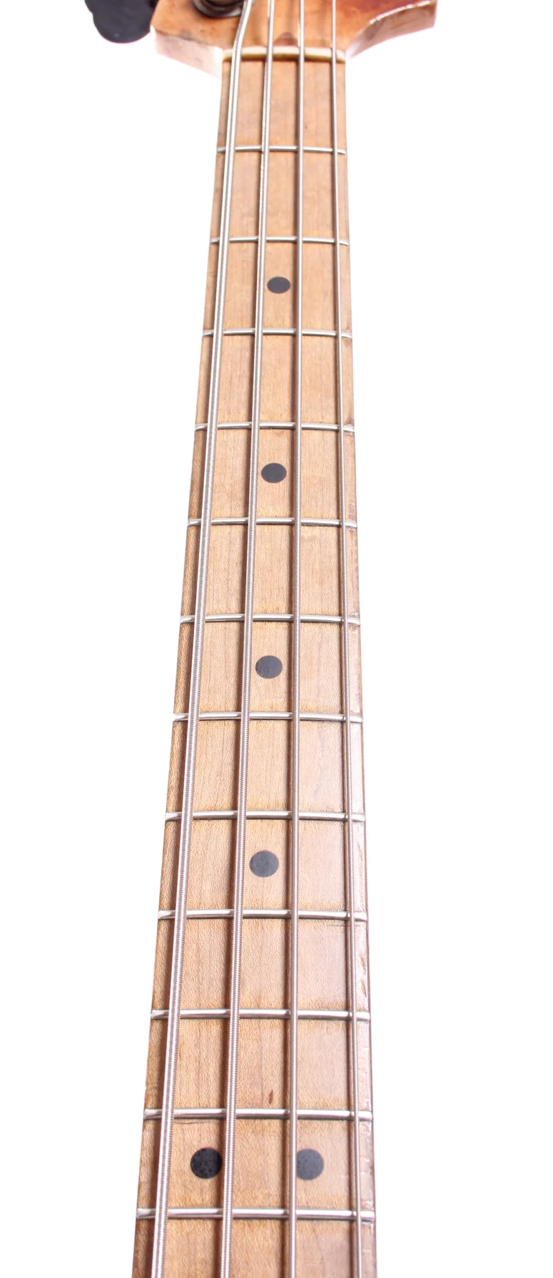 1977 Fender Mustang Bass butterscotch orange peel - Image 4