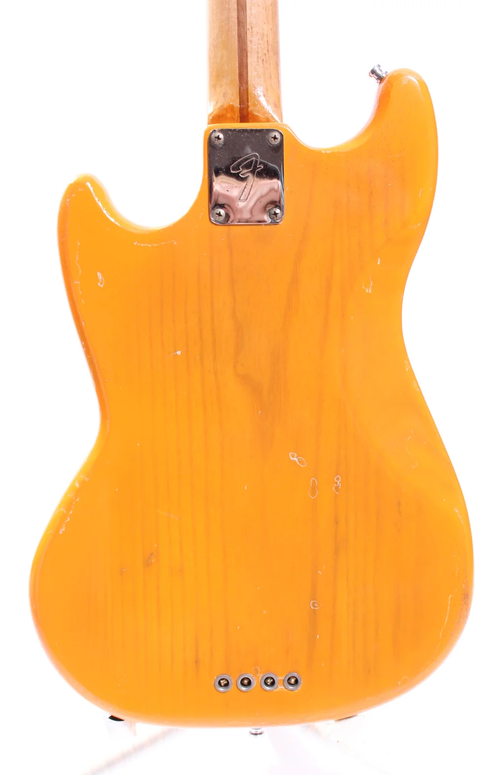 1977 Fender Mustang Bass butterscotch orange peel - Image 7
