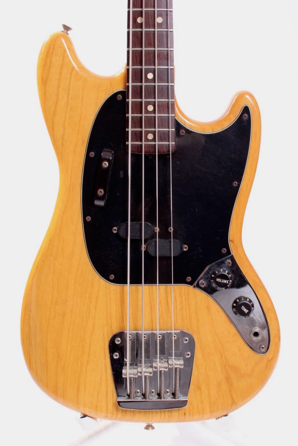 1977 Fender Mustang Bass natural - Image 2