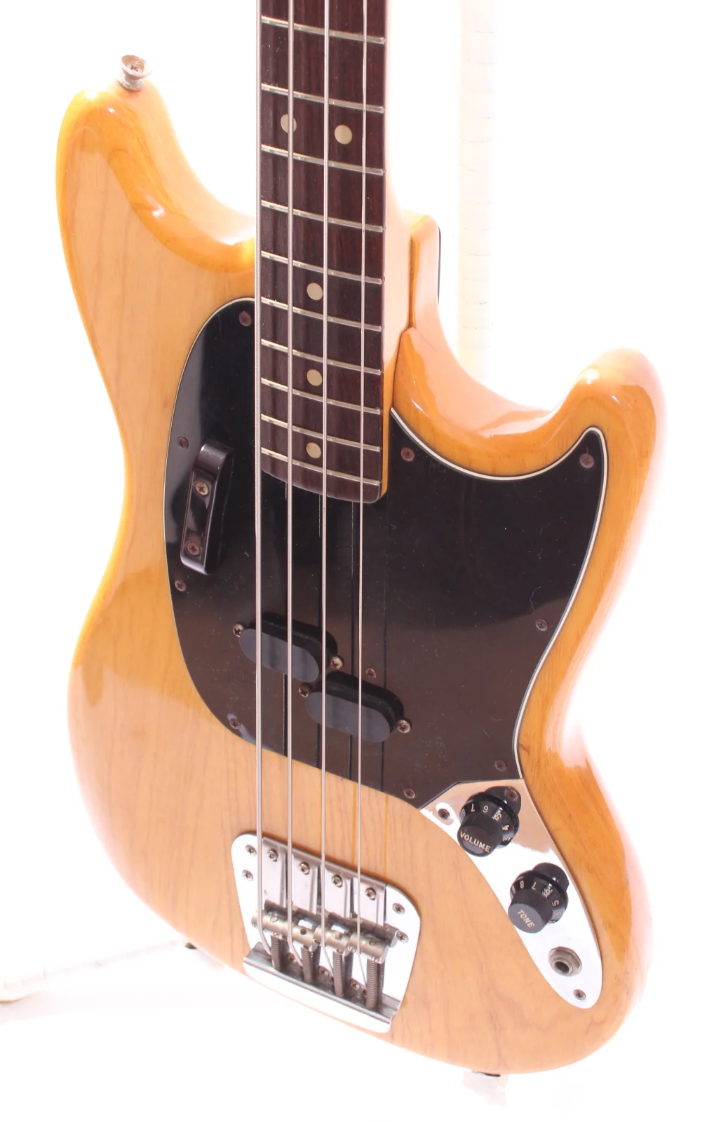 1977 Fender Mustang Bass natural - Image 3