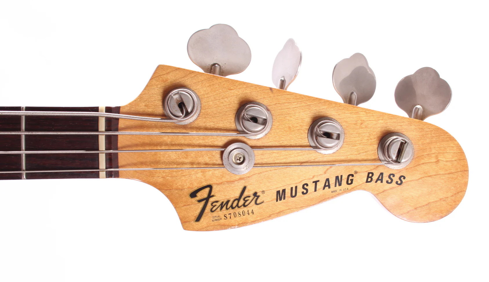 1977 Fender Mustang Bass natural - Image 5