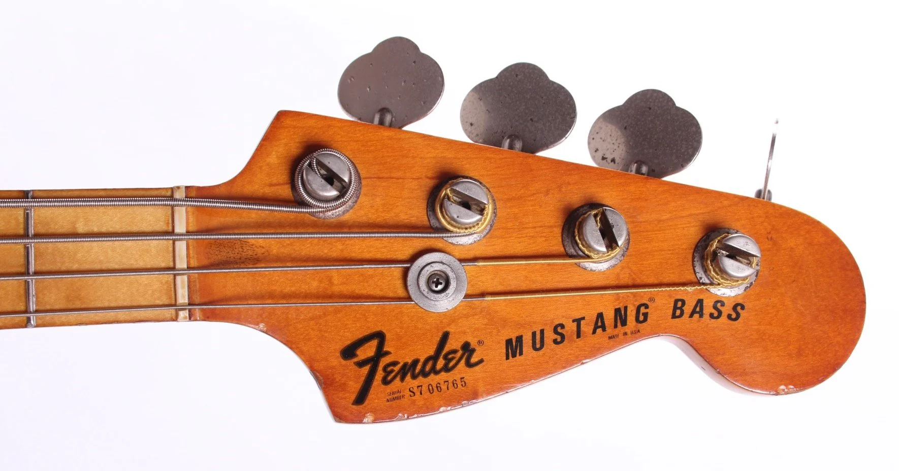 1977 Fender Mustang Bass natural - Image 5