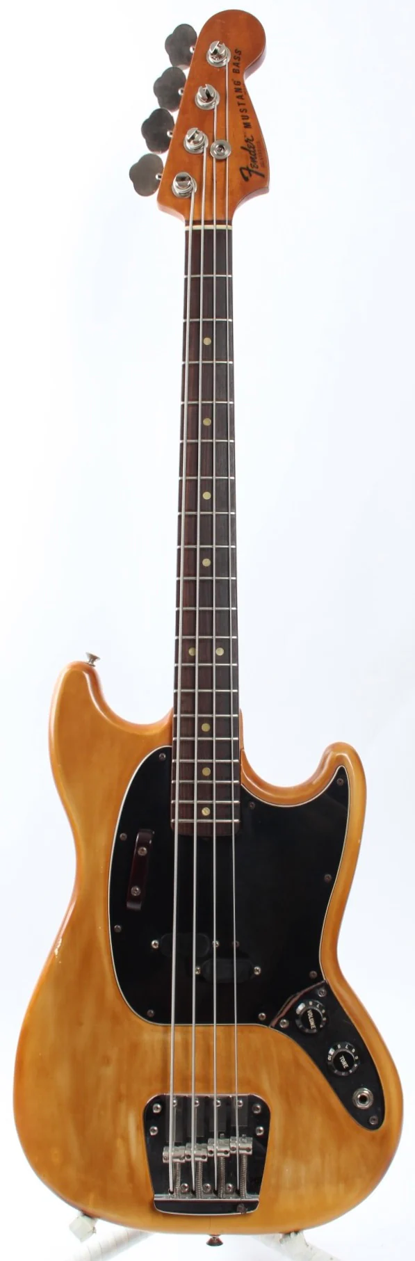 1977 Fender Mustang Bass olympic white