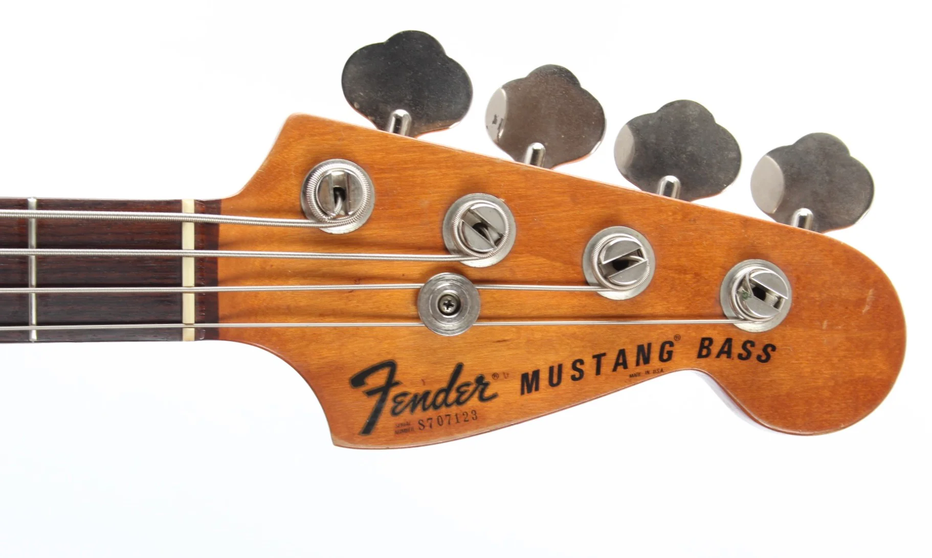1977 Fender Mustang Bass olympic white - Image 5