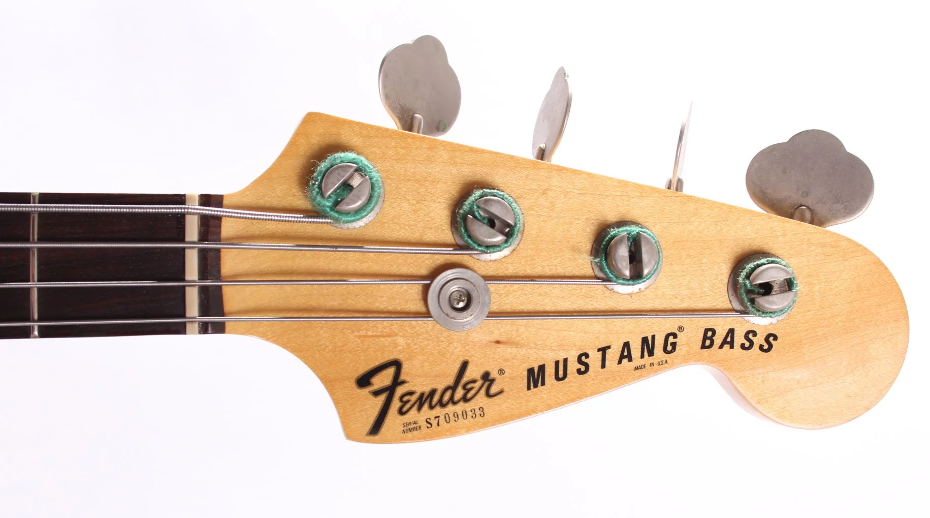 1977 Fender Mustang Bass olympic white - Image 5