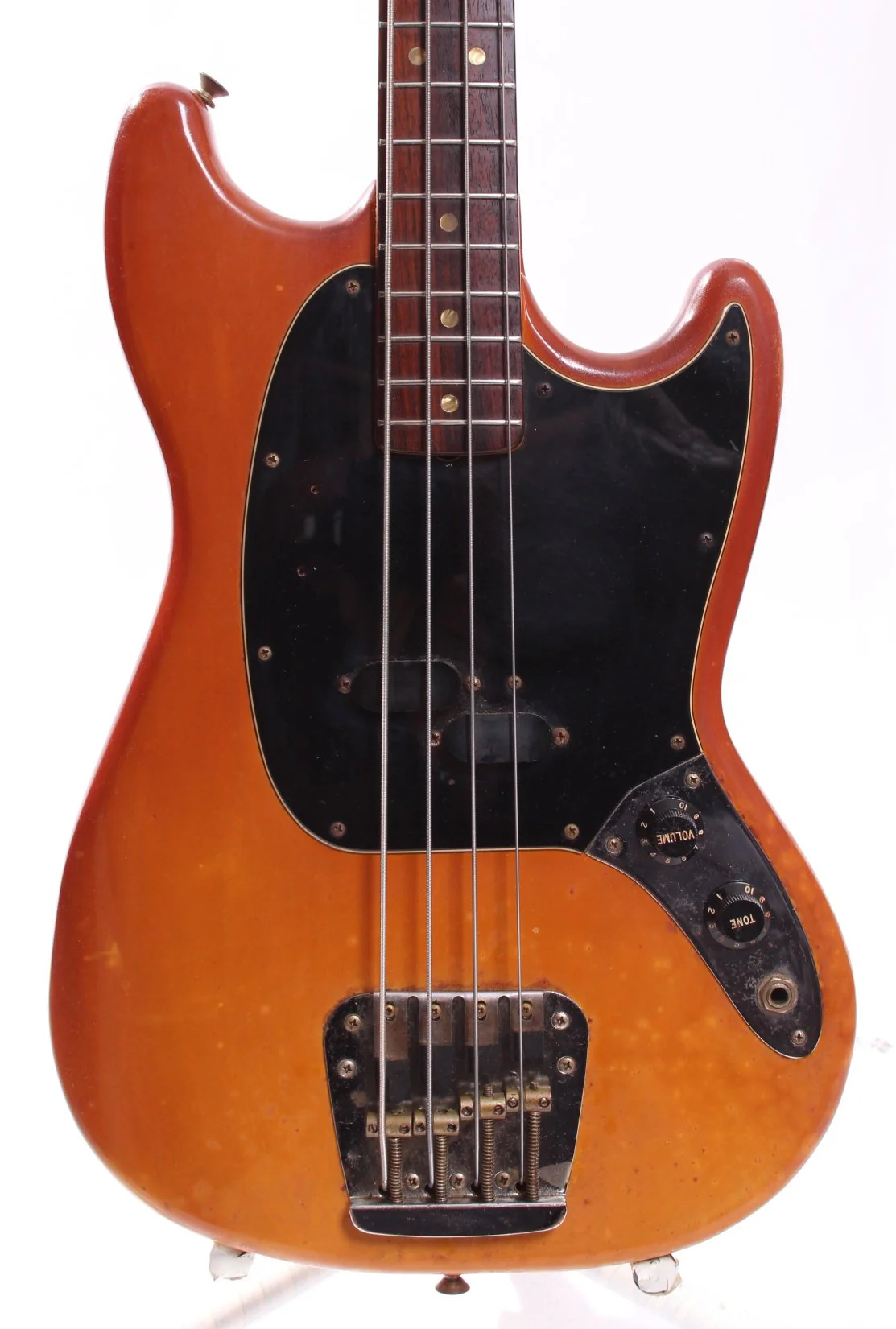 1977 Fender Mustang Bass olympic white - Image 2