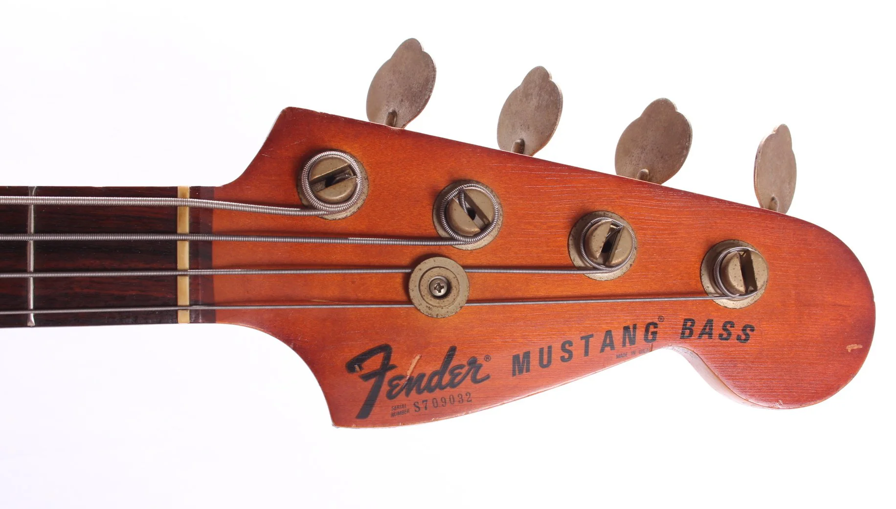 1977 Fender Mustang Bass olympic white - Image 5