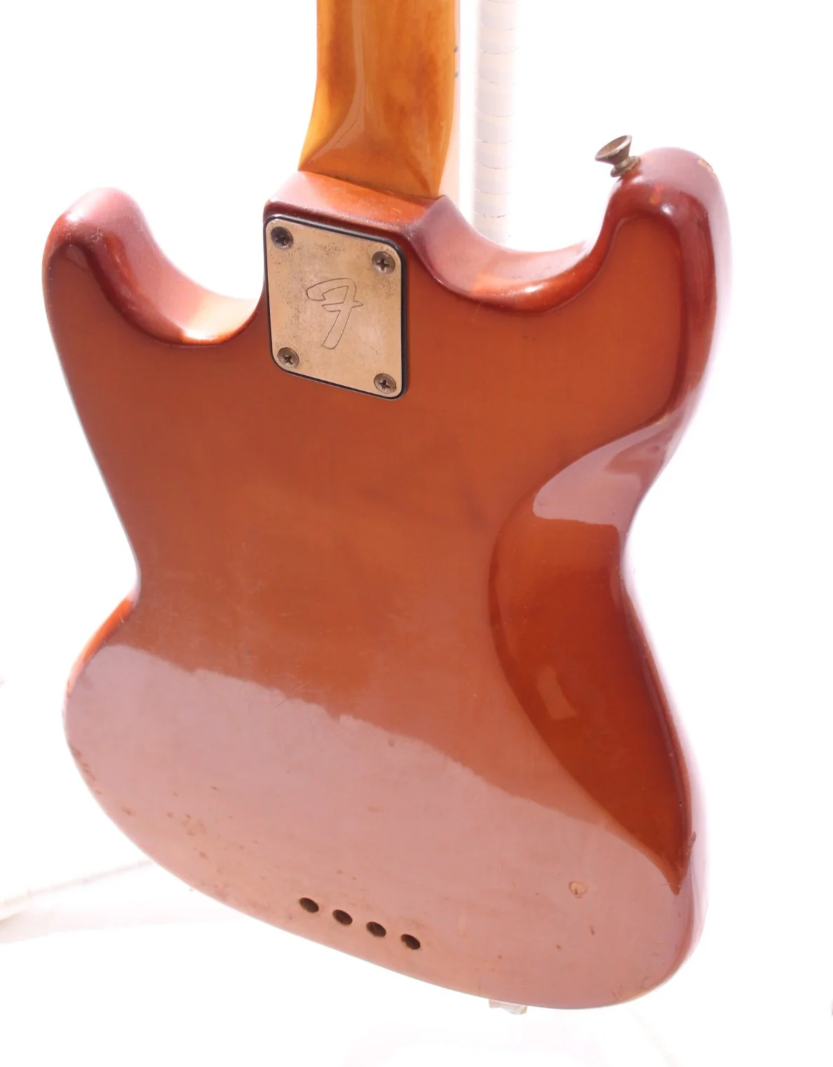 1977 Fender Mustang Bass olympic white - Image 8