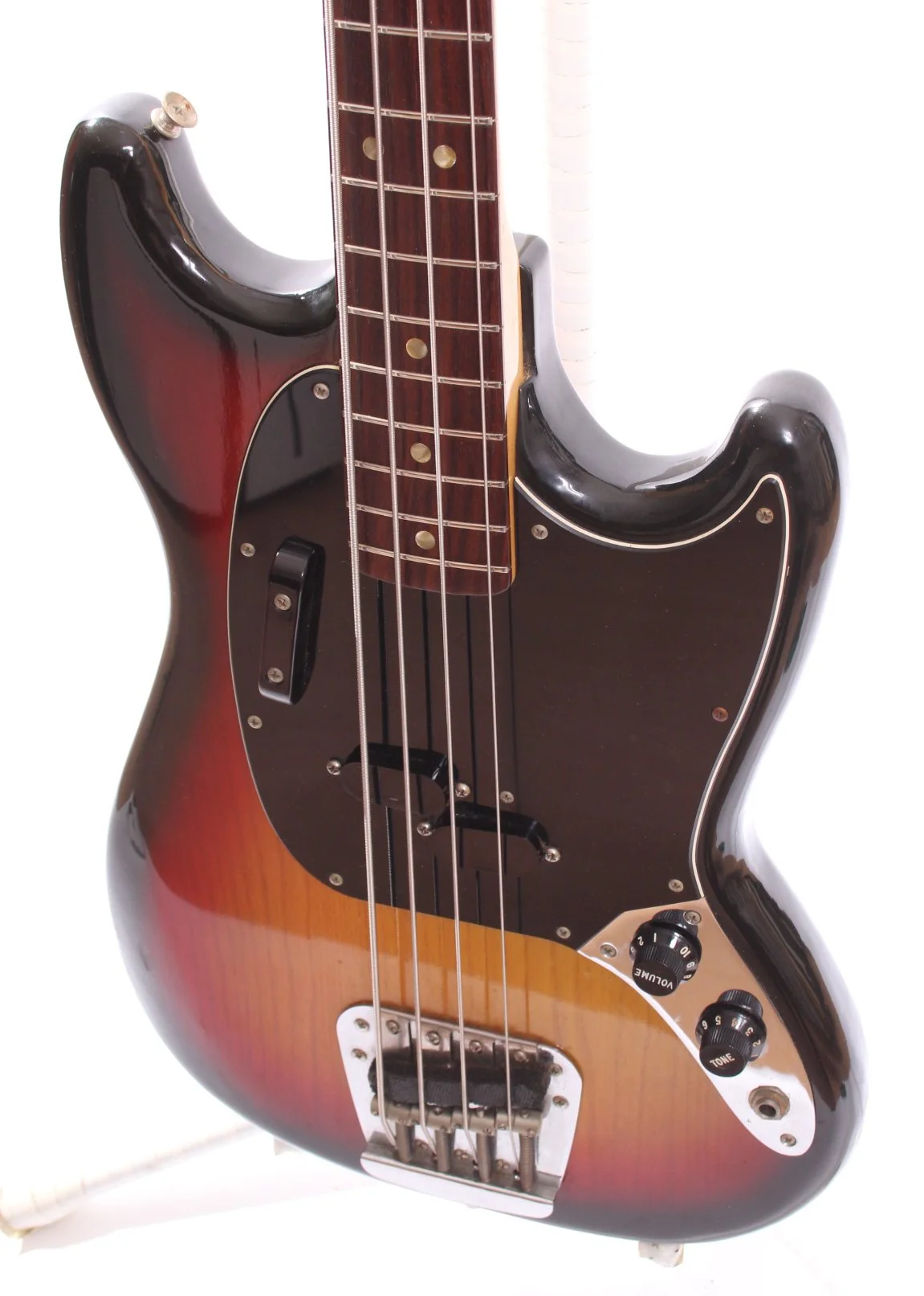 1977 Fender Mustang Bass sunburst - Image 3