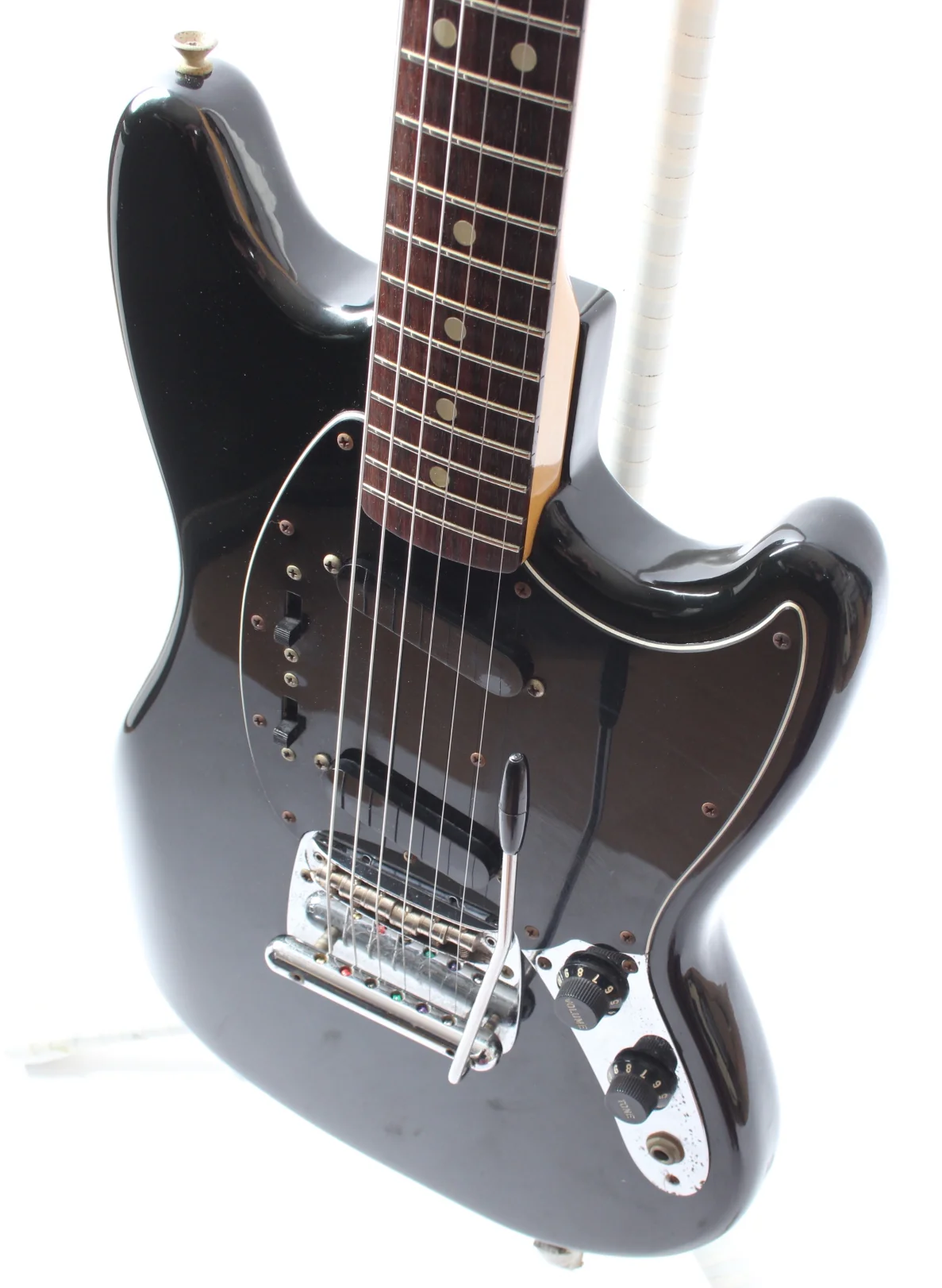 1977 Fender Mustang black - Image 3