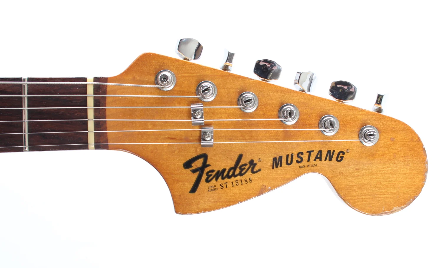 1977 Fender Mustang sunburst - Image 5