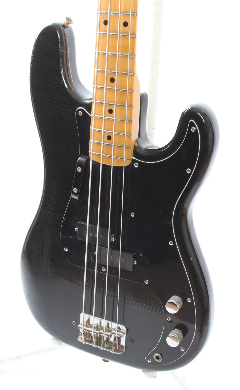 1977 Fender Precision Bass black - Image 3