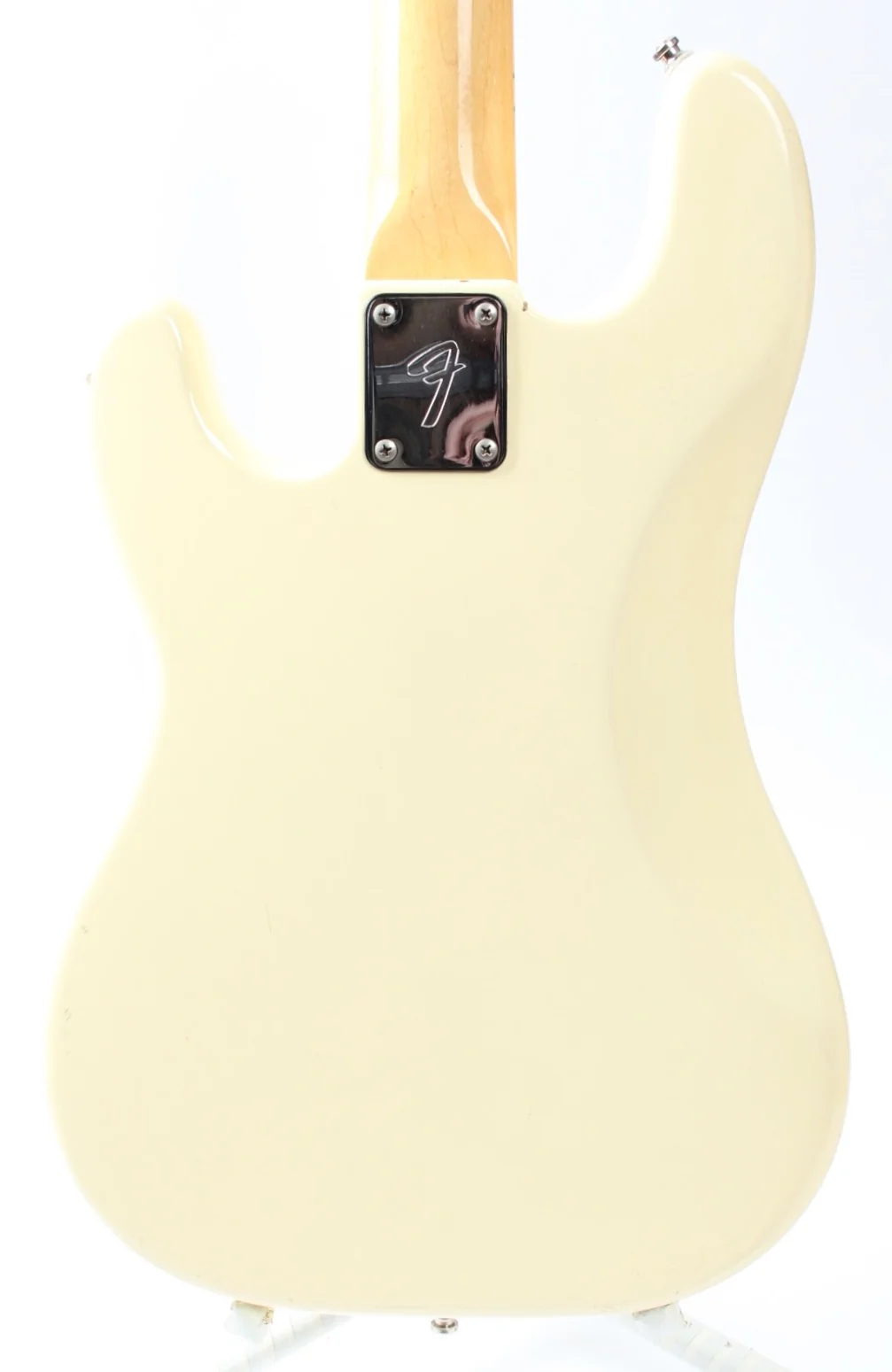 1977 Fender Precision Bass Fretless olympic white - Image 7