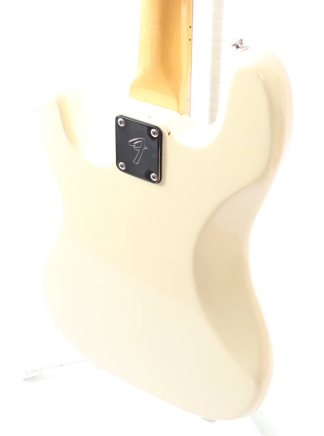 1977 Fender Precision Bass Fretless olympic white - Image 8