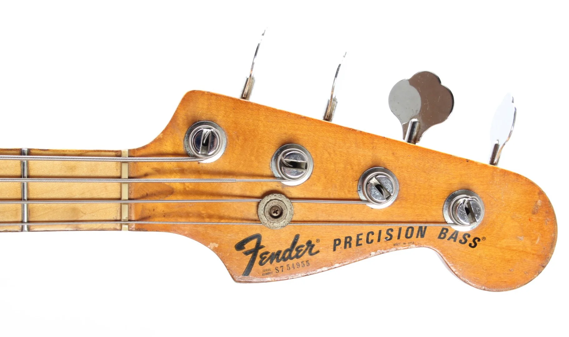 1977 Fender Precision Bass natural - Image 6