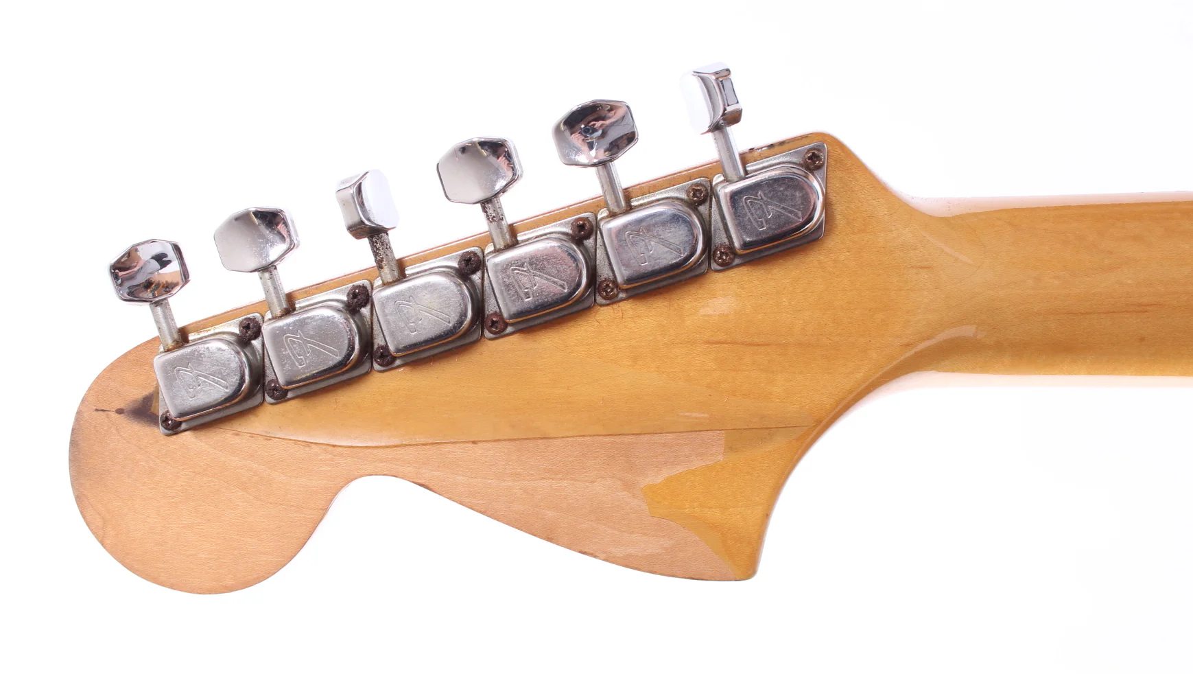 1977 Fender Stratocaster hardtail mocha brown - Image 10