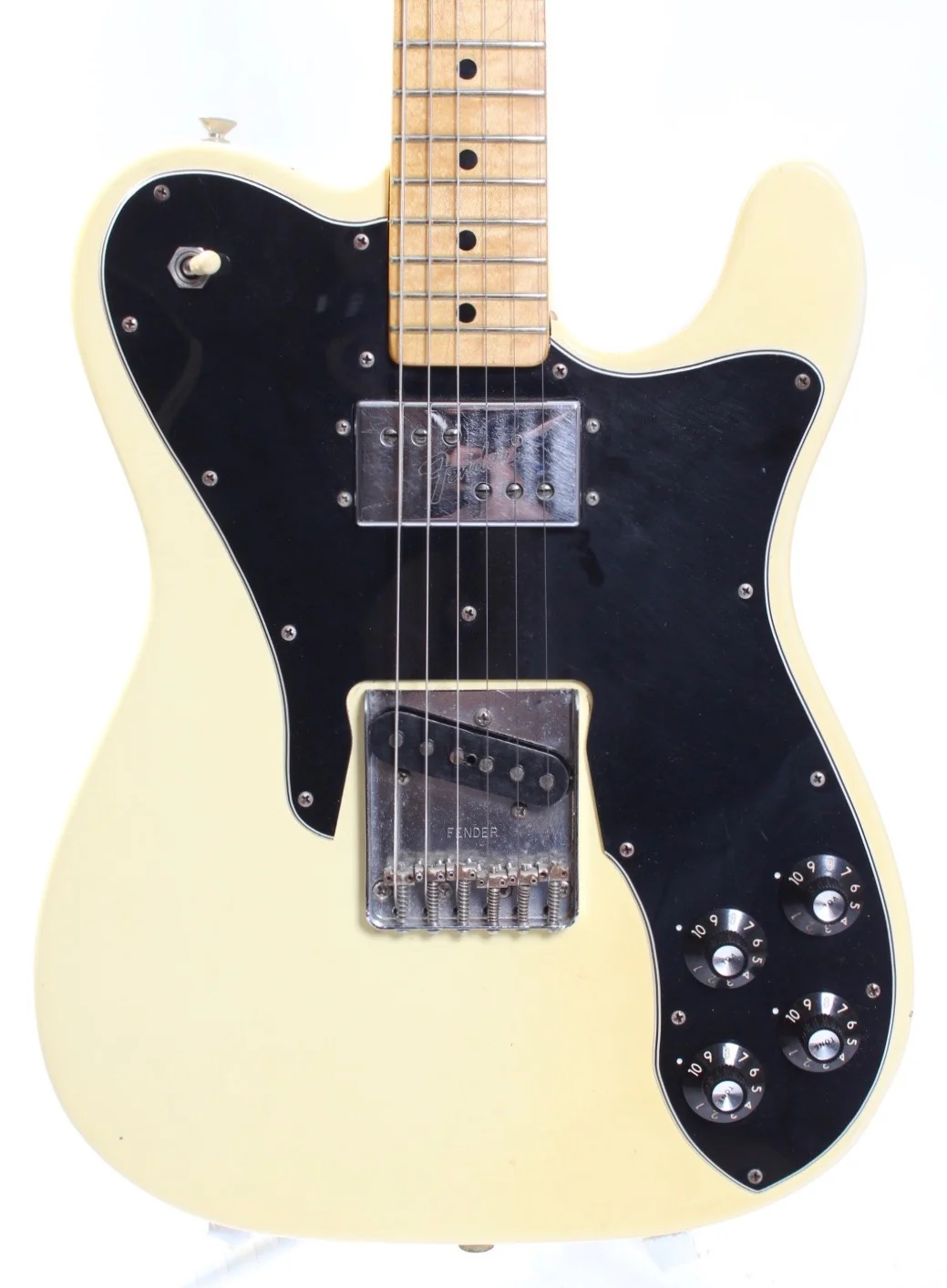 1977 Fender Telecaster Custom olympic white - Image 2