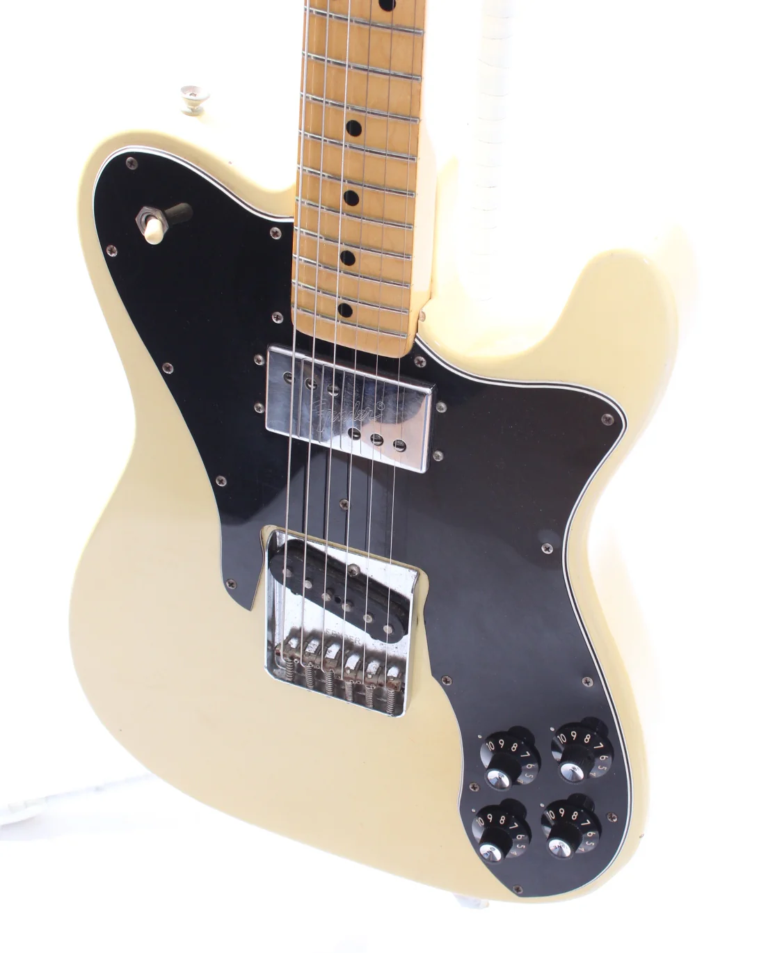 1977 Fender Telecaster Custom olympic white - Image 3