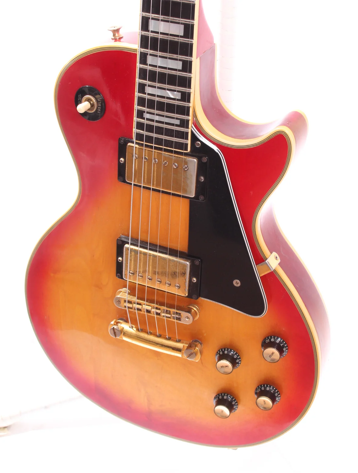 1977 Gibson Les Paul Custom cherry sunburst - Image 3