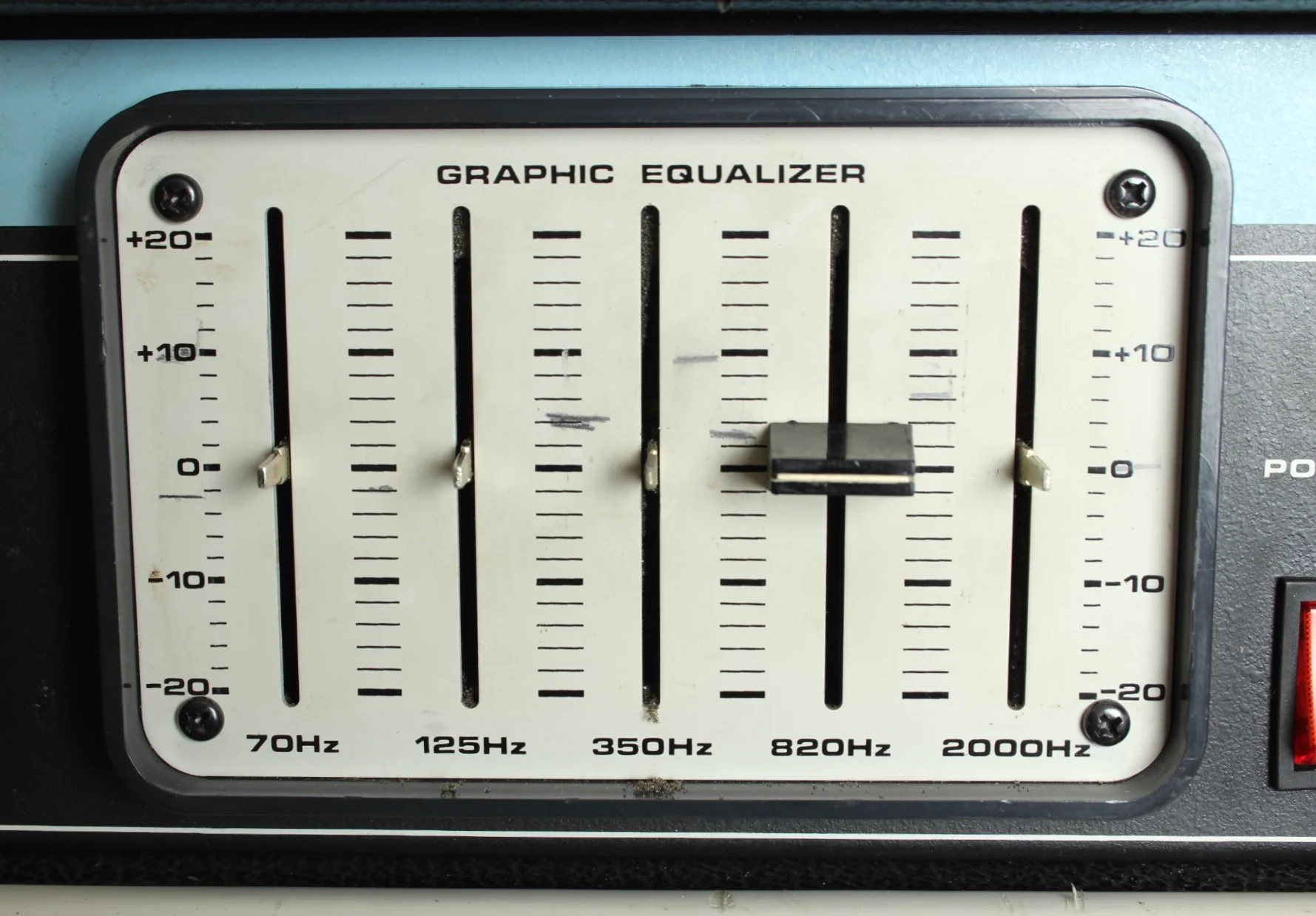 1978 Acoustic Control Corp 320 Head and 408 cabinet - Image 3