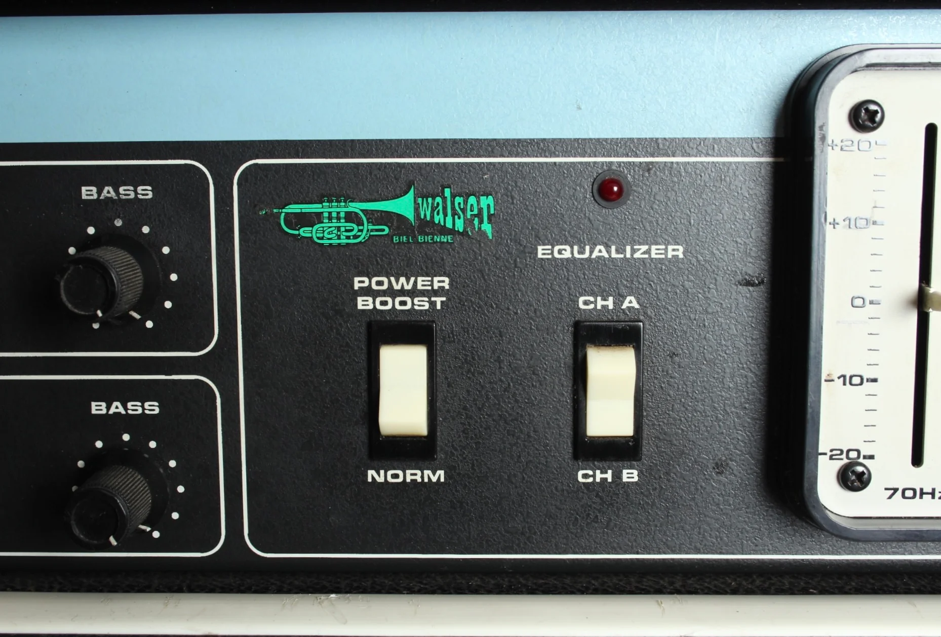 1978 Acoustic Control Corp 320 Head and 408 cabinet - Image 4