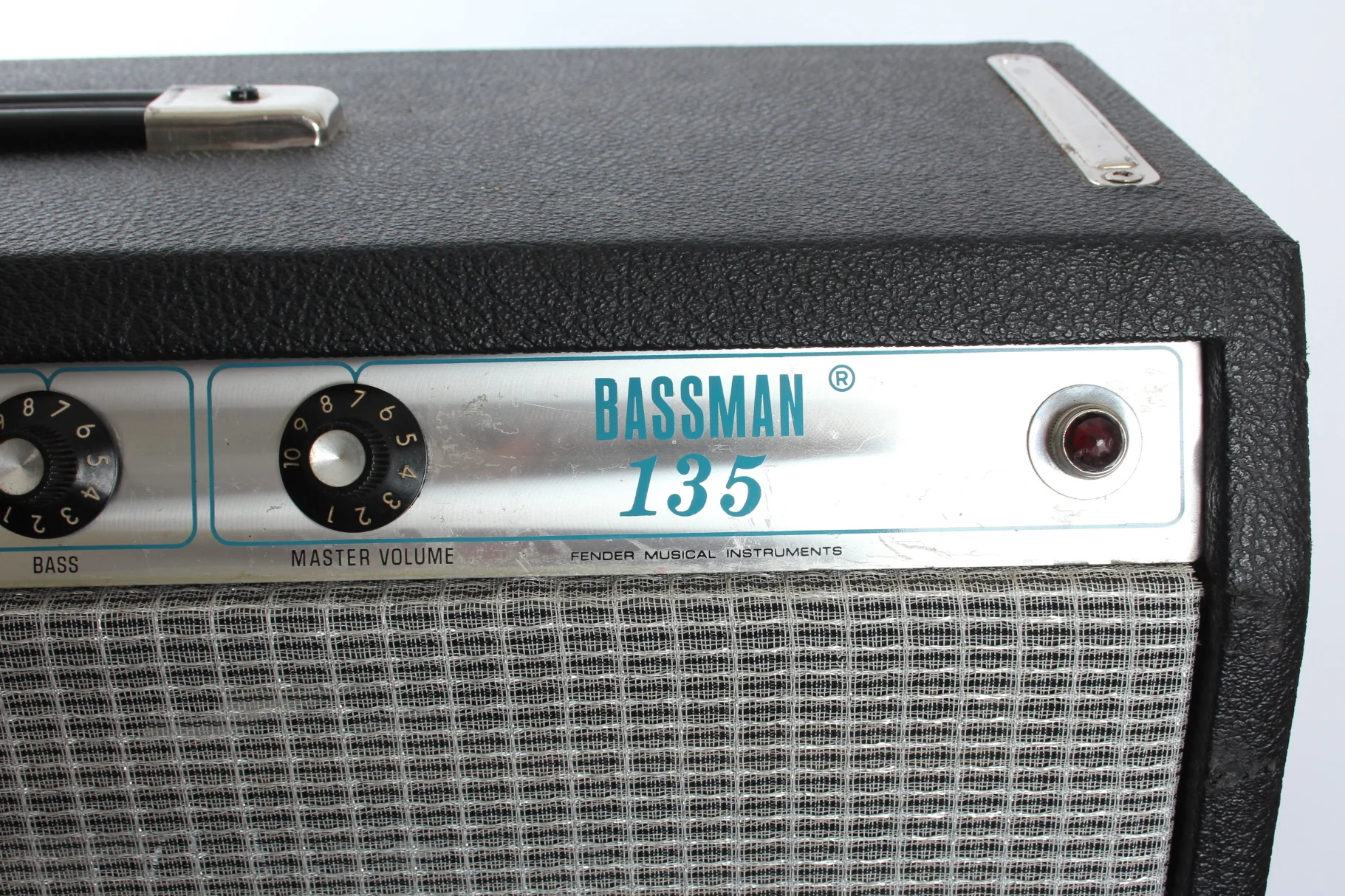 1978 Fender Bassman 135 w/ 4x12 pyramid cabinet silverface - Image 3