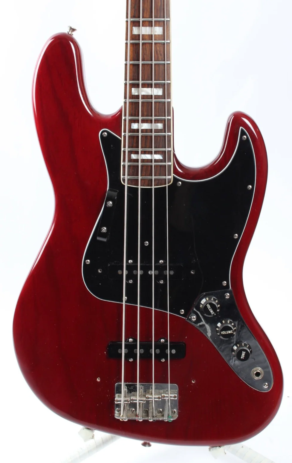 1978 Fender Jazz Bass wine red - Image 4