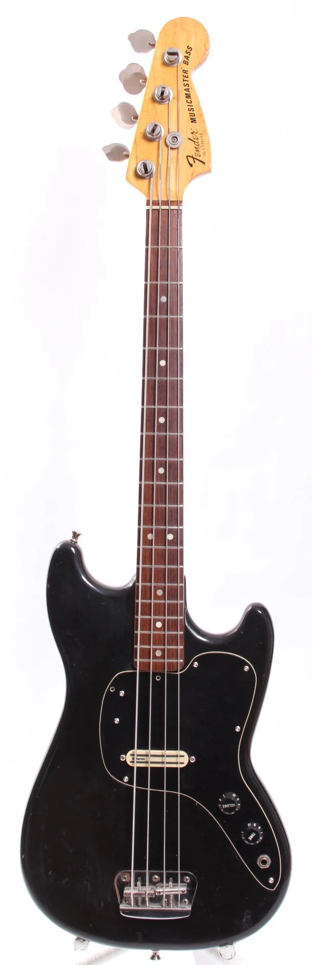 1978 Fender Musicmaster Bass black