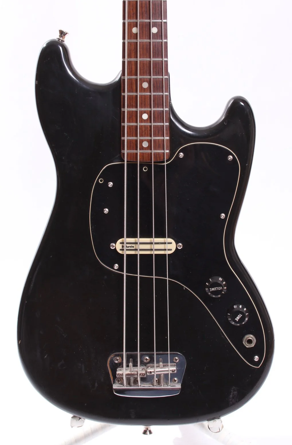 1978 Fender Musicmaster Bass black - Image 2